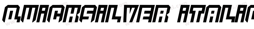 Quicksilver Italic字体转换